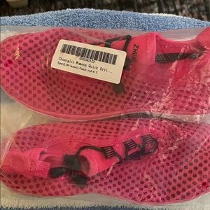 Women's Pink Quick Dry Slippers